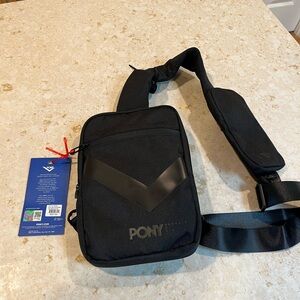 New Pony Black sling  Bag